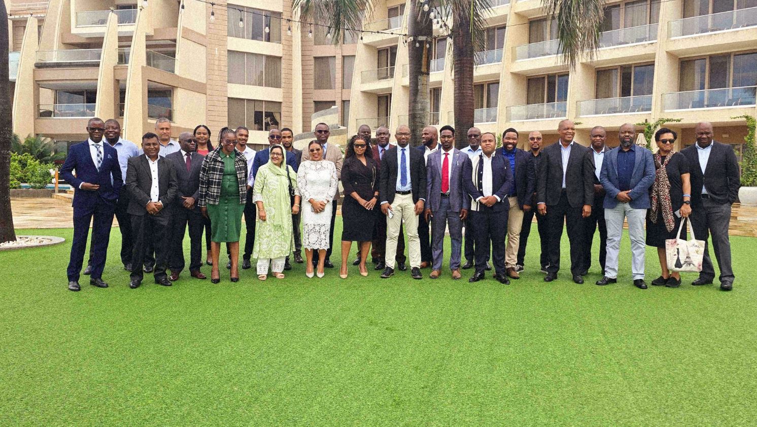 Delegates from SADC region representing different countries.
